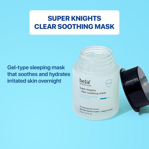 belif Super knights - clear soothing sleeping mask