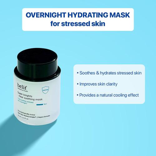 belif Super knights - clear soothing sleeping mask