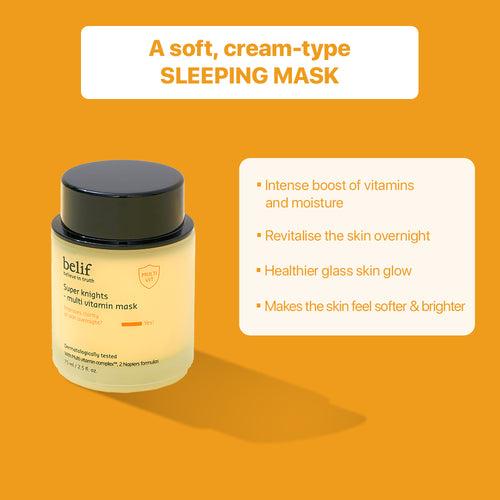 belif Super knights - multi vitamin sleeping mask