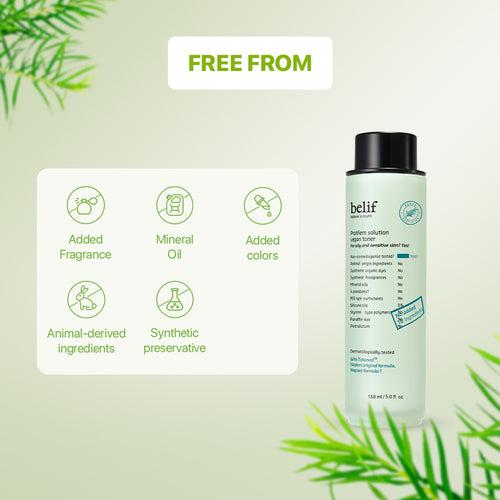 belif problem solution vegan toner