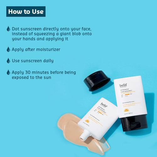 UV protector multi sunscreen+ SPF50+ / PA++++