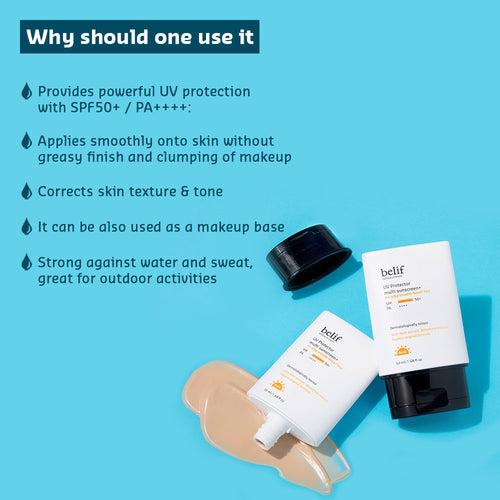 UV protector multi sunscreen+ SPF50+ / PA++++