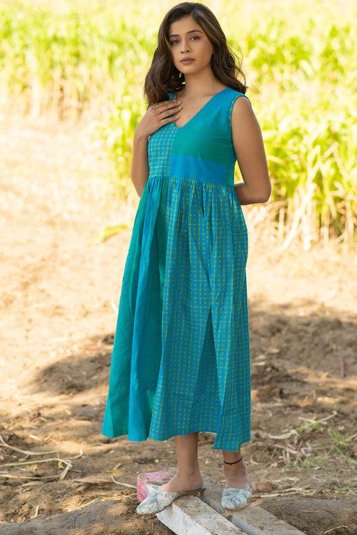 Blue Bell Cotton Dress