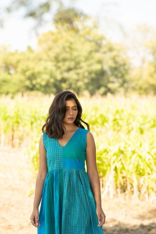 Blue Bell Cotton Dress