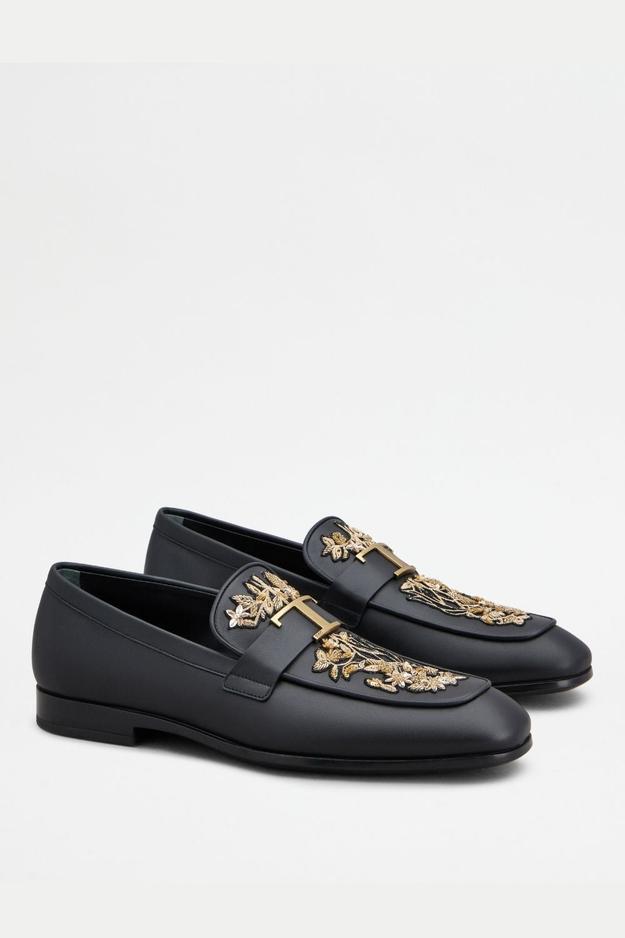 T Timeless Loafers in Leather