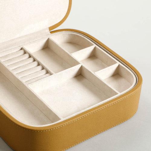 Blaise Jewellery Box Camel