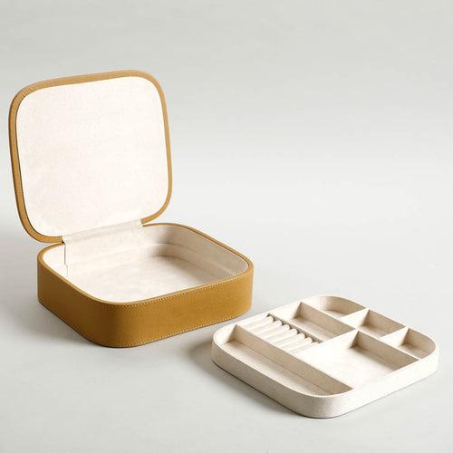 Blaise Jewellery Box Camel