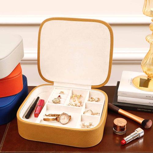 Blaise Jewellery Box Camel