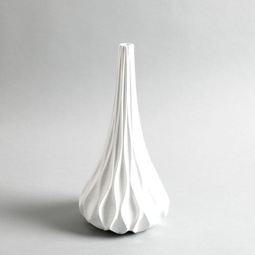 Ocean Wave Big Vase- White