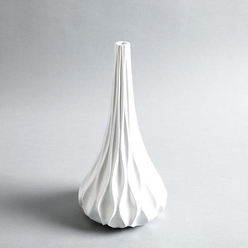 Ocean Wave Big Vase- White