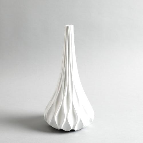 Ocean Wave Big Vase- White