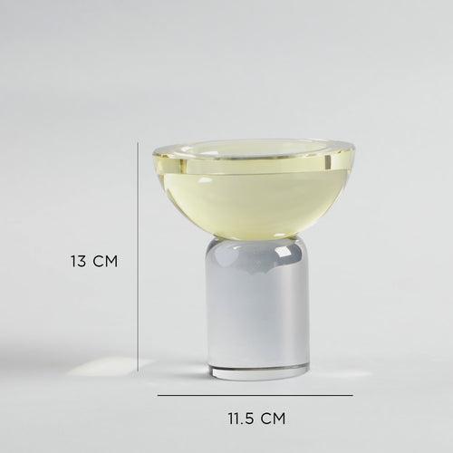 Barta Crystal Candle Holder Small