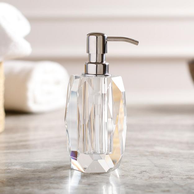 Tory Crystal Soap Dispenser