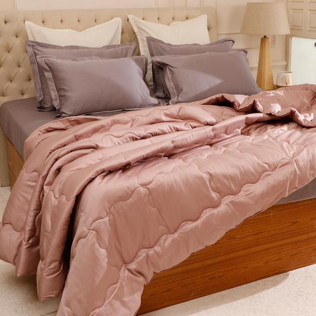 Blush Quilted Reversible Comforter