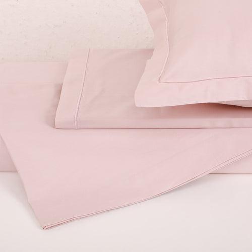 Blush Embroided Cotton Bedsheet Set