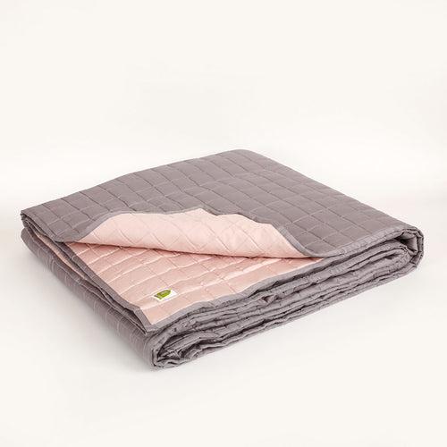 Arhaan Quilted Reversible Bedspread Set