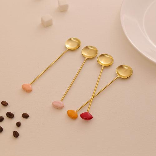 Doppio Coffee Spoons Set Of 4