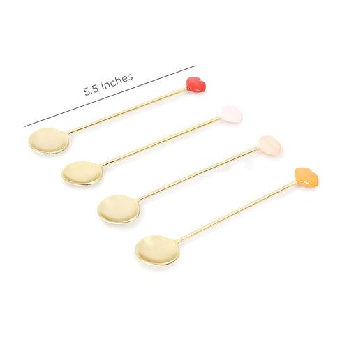 Doppio Coffee Spoons Set Of 4