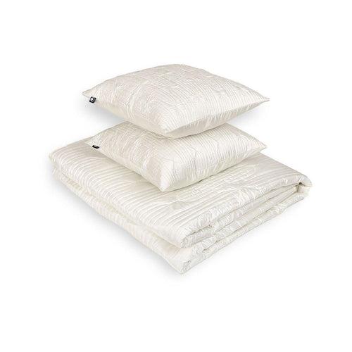 Nordic Scandinavian Quilt with Cushion Covers Set