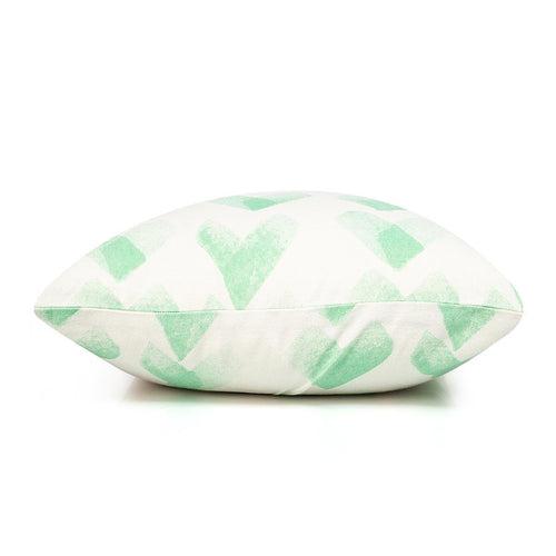 Mounta 18 In X 18 In Green Cushion Cover