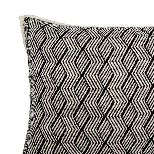 Cault 20 In X 24 In Black Cushion Covers Set Of 2