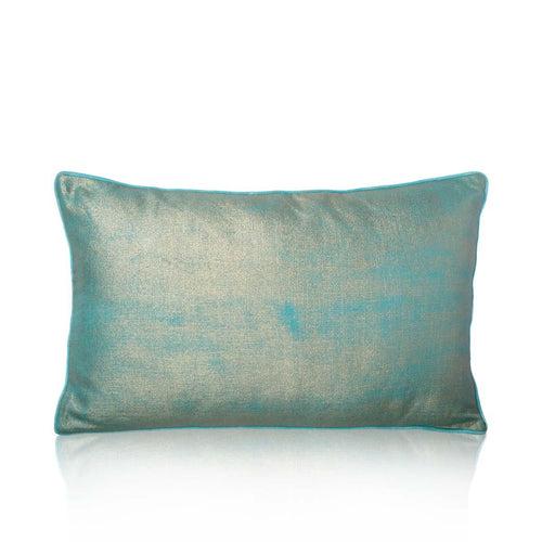 Jemma 16 In X 26 In Aqua Cushion Cover