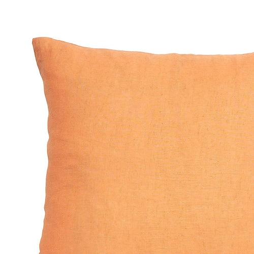 Ella 18 In X 18 In Orange Cushion Cover