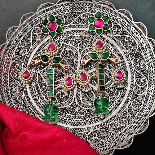 Deepa Earrings (Green)