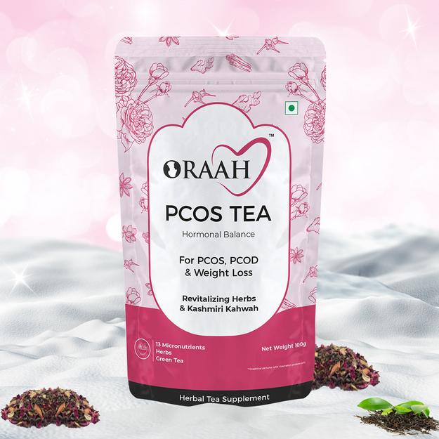 Oraah PCOS PCOD TEA Kashmiri Kahwa Flavour