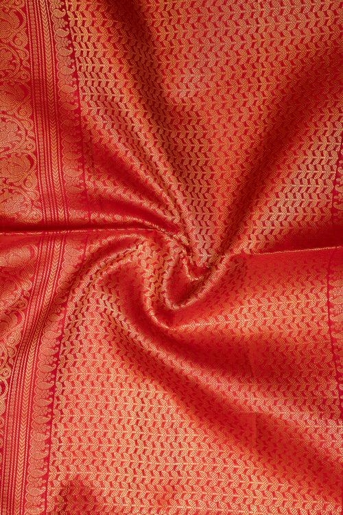 Mango Yellow and Magenta Pink Pure Soft Silk Saree