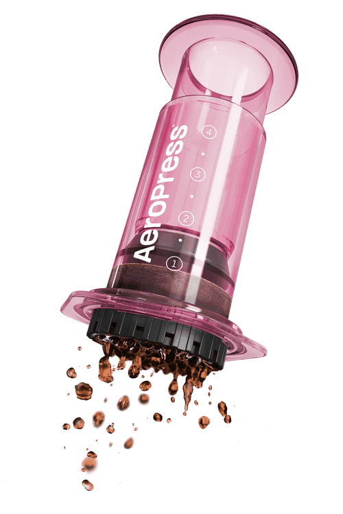 Aeropress Pink Travel brewer / Coffee Maker