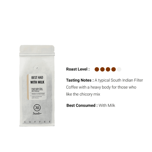 HumbleBean Coffee South Indian Filter Coffee [80% Coffee, 20% Chicory]