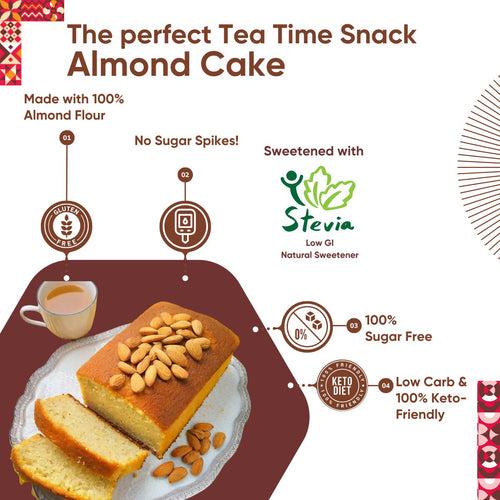 Almond Flour Cake - Keto, Sugar Free Gluten Free, Diabetic Friendly