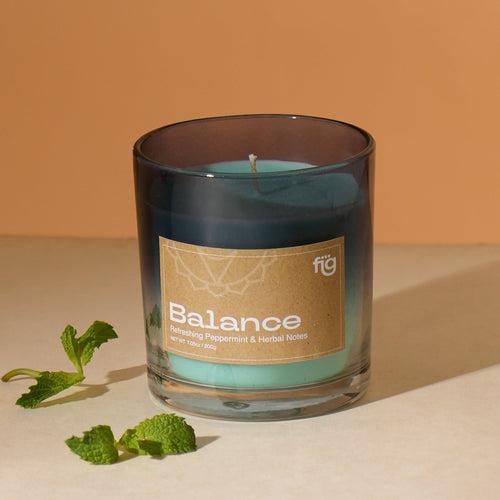 Balance Peppermint Wax Candle