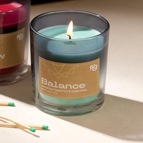 Balance Peppermint Wax Candle