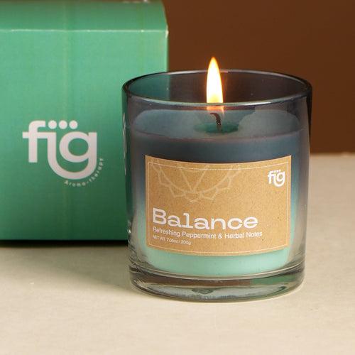 Balance Peppermint Wax Candle