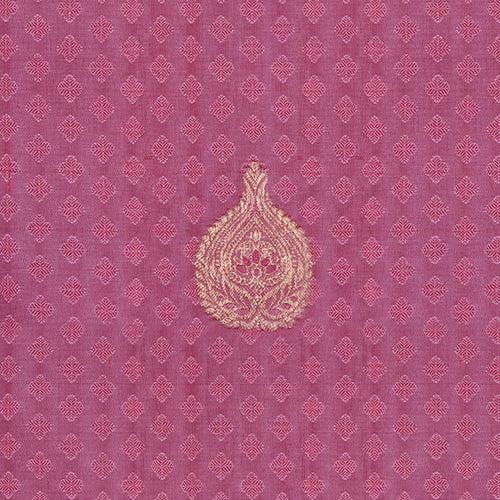 Handwoven Pink with Red Kanjivaram Silk Saree - 2396T011350DSC