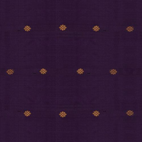 Handwoven Purple with Peach Gadwal Silk Saree - 2030T010265DSC