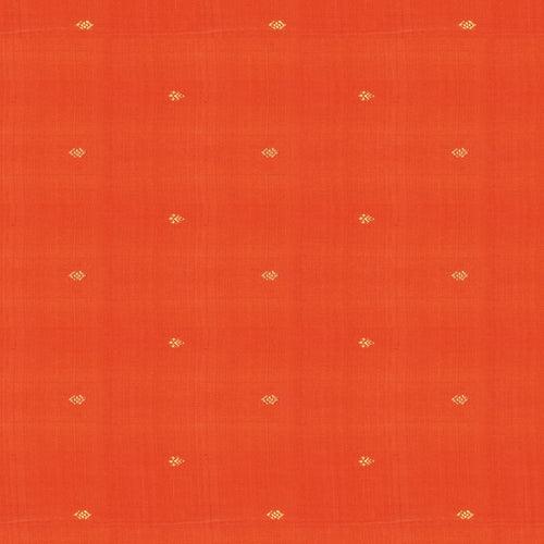 Handwoven Orange with Red Kanjivaram Silk Saree - 2042T010364DSC