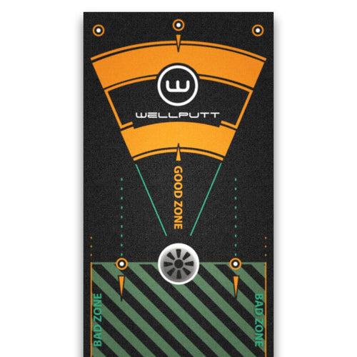 Wellputt Golf Putting Mat - 13ft Black