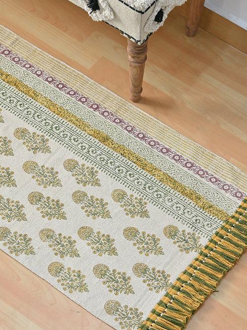 ANDREA- BLOCK PRINTED FLOOR RUNNER