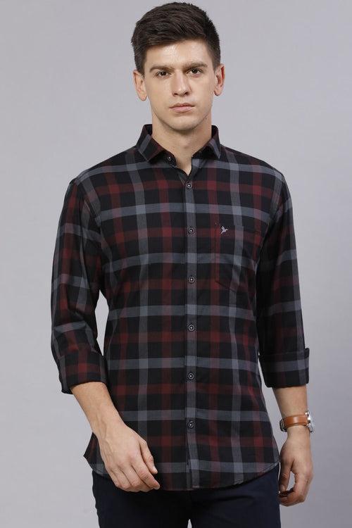 Classy Red and Black Checks - Full-Stain Proof