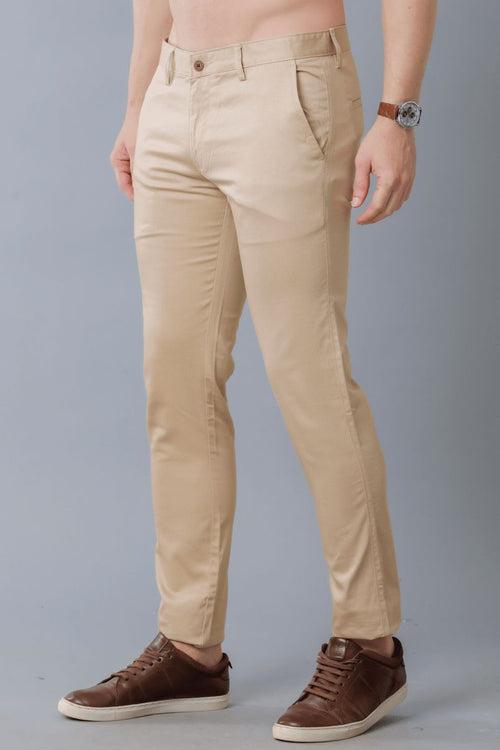 Crispy Cream Dotted - 2 way stretch - COTTON PANT