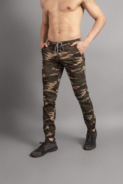 Jungle Green Camouflage Joggers