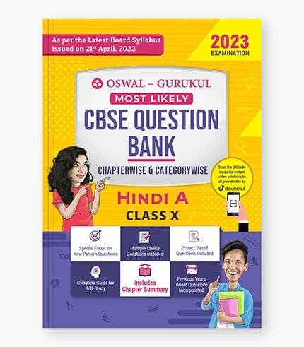 Oswal - Gurukul Hindi-A Most Likely Question Bank : CBSE Class 10 for 2023 Exam