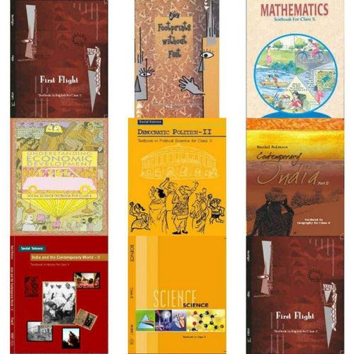 NCERT Complete Books Set for Class -10 (English Medium)with Hindi Sparsh & Sanchayan – latest edition as per NCERT/CBSE