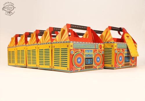 Set of 10 Boombox Gift Boxes