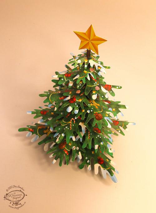 Paper Christmas Tree: DIY Paper Craft Kit