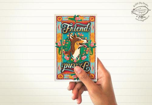 FRIEND Mini Notebook (ruled pages)