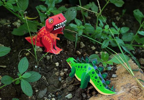 Mini T-Rex Dinosaur DIY Dinosaur Paper Craft Kit